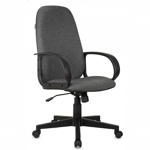 Кресло руководителя Бюрократ CH-808AXSN серый 3C1 крестов. пластик