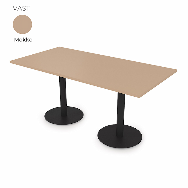 Стол на 2-х опорах Алсав 21VAST.160 Mokko