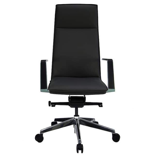 Кресло RV DESIGN Crown A1819 эко кожа графит 