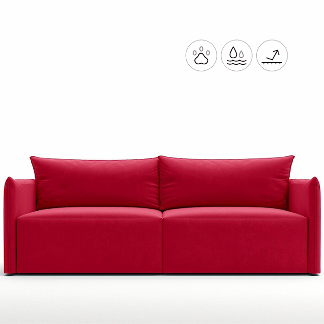 Диван Мастерфабрик Оландайв Kenya berry ткань велюр