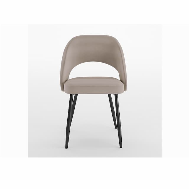 Стул Мастерфабрик Дада без подлокотников Kenya beige ткань велюр