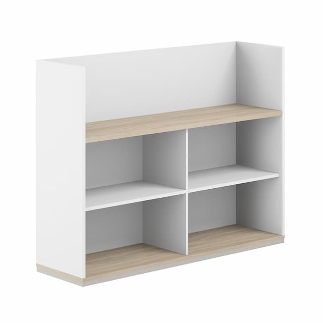 Стеллаж-комбо 1238 односторонний Norden Allegro AG.251.400.671.WH с экраном ЛДСП